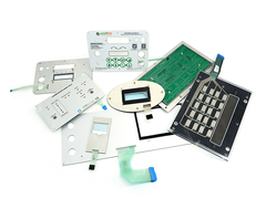 Commutatore di membrana di alluminio dell'animale domestico dell'appoggio con il fermaglio