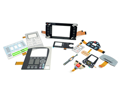 Circuito affidabile durevole dell'ANIMALE DOMESTICO/FPC della superficie di tocco del commutatore di membrana di FPC