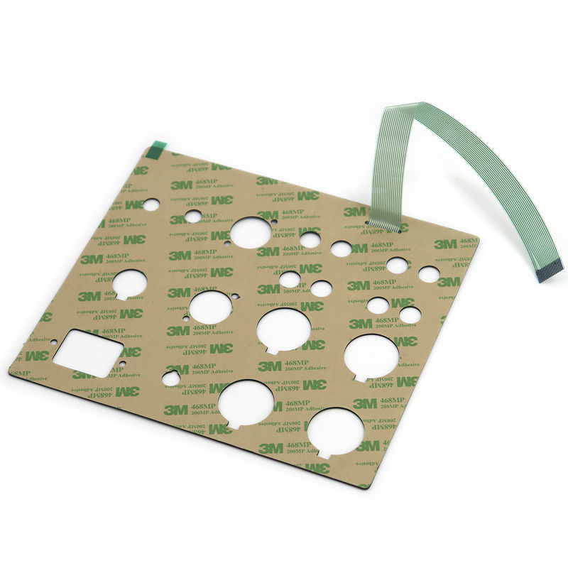 La membrana PMMA della cupola del metallo commuta l'industriale di 1.27mm multicolore